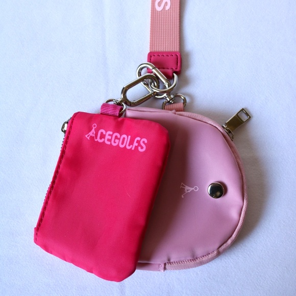 Cegolfs Dual Pouch Wristlet Lanyard Wallet Water Repellant Golf Beach - Picture 7 of 7